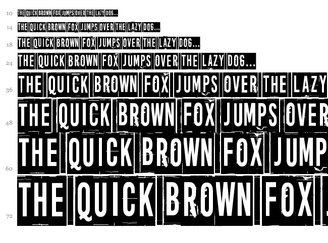 More news from nowhere font waterfall